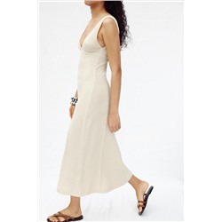 RUSTIC MIDI DRESS