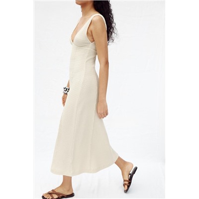 RUSTIC MIDI DRESS