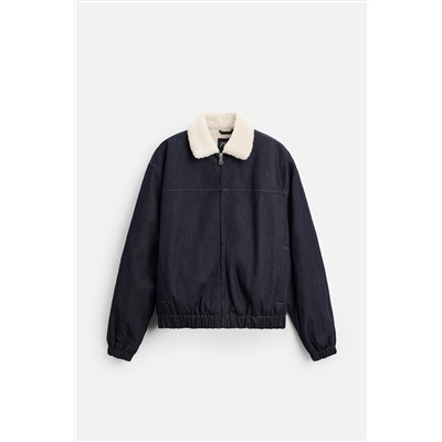CAZADORA DENIM COMBINADA