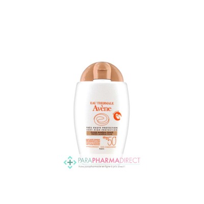 Avène Solaire Minéral SPF50+ Fluide Teinté Très Haute Protection 40ml