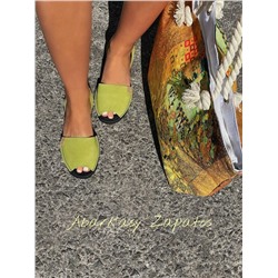 Абаркасы от испанского производителя Ab.Zapatos • 3106-8 • pistacho АКЦИЯ