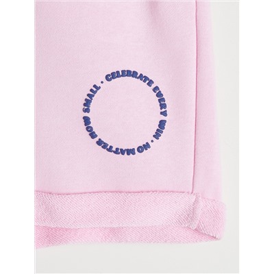 Shorts aus Sweatjersey