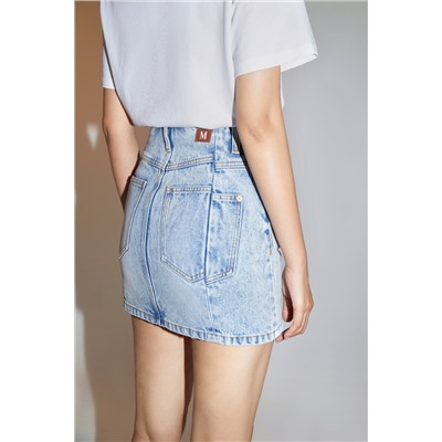 Minifalda Celeste