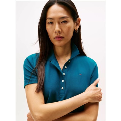 Stretch-Cotton Regular Fit Polo Dress