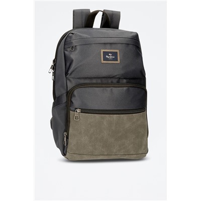 Mochila inteligente Harry Gris y caqui