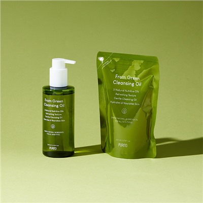 From Green Cleansing Oil (Refill) Гидрофильное масло из натуральных масел
