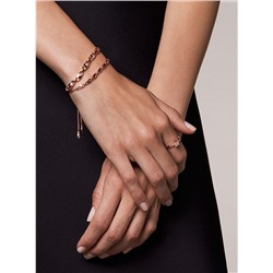 MICHAEL KORS Precious Metal-Plated Sterling Silver Mercer Link Slider Bracelet
