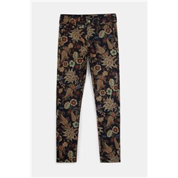Pantalón skinny floral
