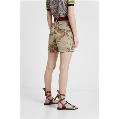 Pantalón corto camoflower