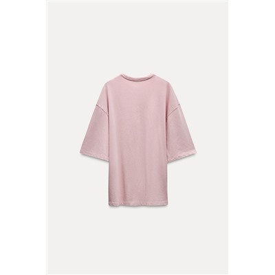 FADED COTTON T-SHIRT