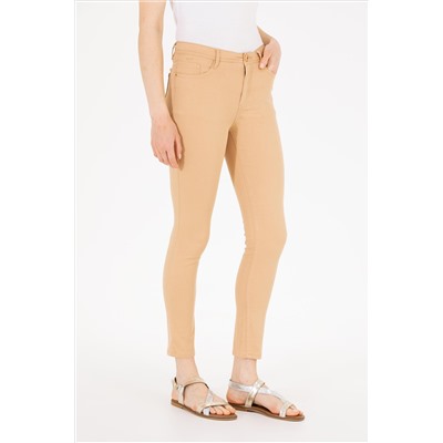 Kadın Camel Toothpick Fit Pantolon