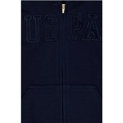 Çocuk Lacivert Basic Kapüşonlu Sweatshirt