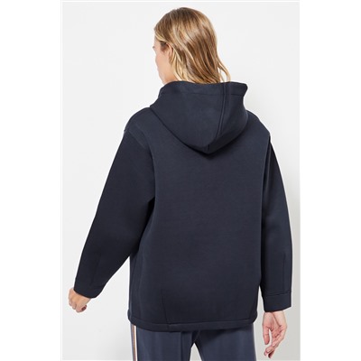 Sudadera con capucha - Azul marino