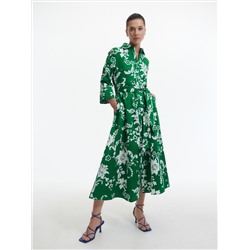 Gemustertes Maxikleid