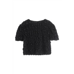 Crop top Negro