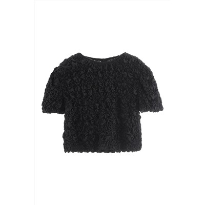 Crop top Negro