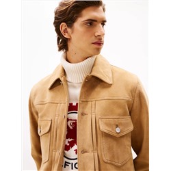 Suede Trucker Jacket