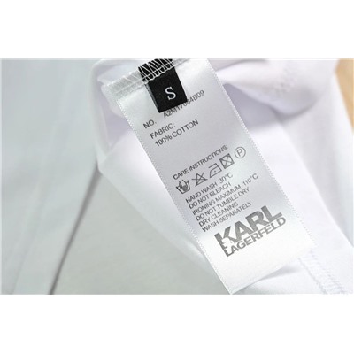 Повседневная прямая футболка KARL LAGERFEL*D ОРИГИНАЛ!
