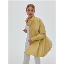 Hemdjacke aus Kunstleder