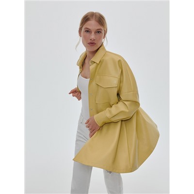 Hemdjacke aus Kunstleder