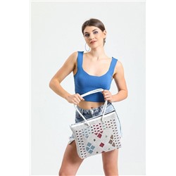 Lindo Çanta Küçük Boy Plaj Ve Günlük Kilim Çanta 00006845328