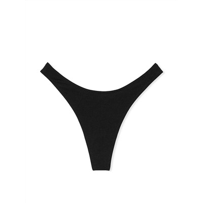 VICTORIA'S SECRET Stretch Cotton High-Leg Scoop Thong Panty