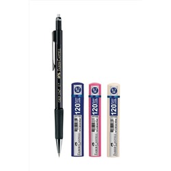 Faber Castell L 1347 Versatil Kalem 0.7 Siyah 120'li 0.7 Uç 3 Adet 03.02.SA08.0304-3-ADET-UC