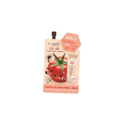 BB&CC крем для лица с томатом, коллагеном и глутатионом от Smooto SPF30 10 гр / Smooto Tomato Collagen BB&CC Cream 10 гр