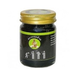 Тайский Черный бальзам для массажа 50 мл/Black balm with people 50 ml