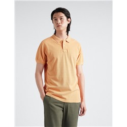 Piquet Polo, Men, Light Orange