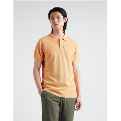 Piquet Polo, Men, Light Orange