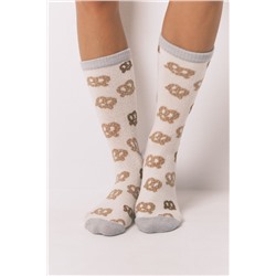 Calcetines largos print pretzels