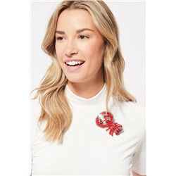 Broche Rojo