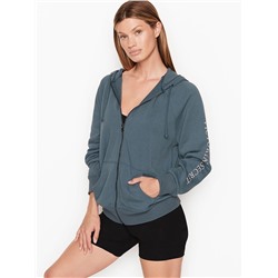VICTORIA'S SECRET Stretch Fleece Front-zip Hoodie