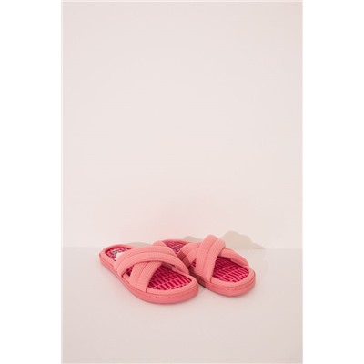 Zapatillas casa acolchadas Snoopy rosa