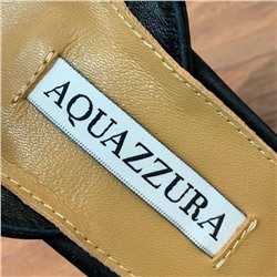 Красивые женские босоножки с акцентным каблуком Aquazzur*a 🌊