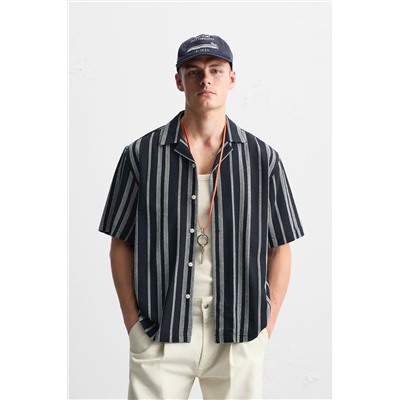 CAMISA ESTRUCTURA RAYAS