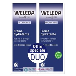 Weleda Homme Crème Hydratante 2x30mlLot  × 2