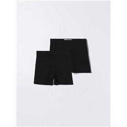 2-PACK OF SHORT LEGGINGS