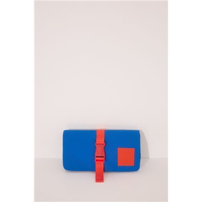 Neceser mediano nylon azul