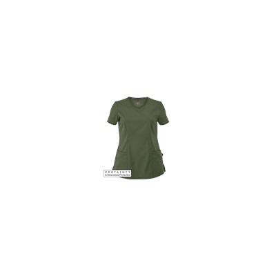 Dickies EDS Signature Scrubs STRETCH Classic Fit Mock Wrap Top