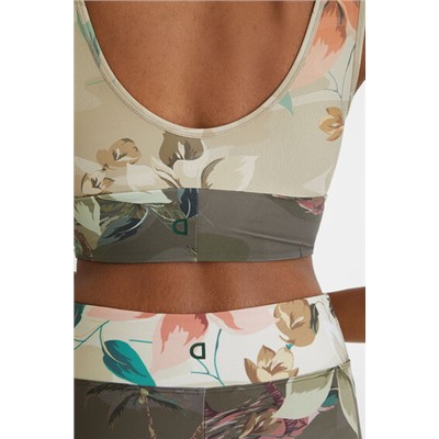 Top deporte camuflower