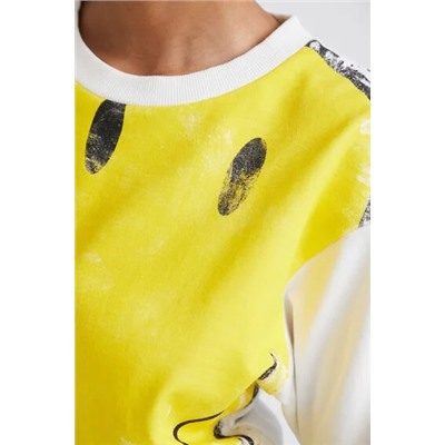 Sudadera crop Smiley®