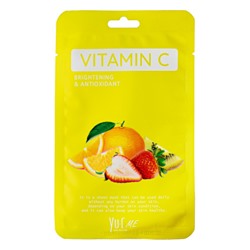 [YU.R] Маска для лица тканевая ВИТАМИН С ME Vitamin C Sheet Mask,1 шт