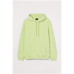 Hoodie Relaxed Fit Neongrün