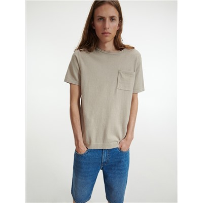 Shorts im Regular-Fit aus Denim