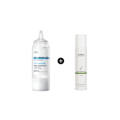 ★SALE★ Hyaluronic Acid 1% Activator (New) + SFERANGS Aloe Essential Soothing Toner, Интенсивно увлажняющая сыворотка