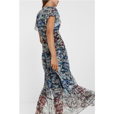 Vestido largo camuflaje