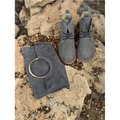 AB.Zapatos 1619/2 New · R · Gris+PELLE- SHOPPER ASA (440) gris АКЦИЯ