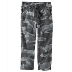 Camo Microfleece Pants